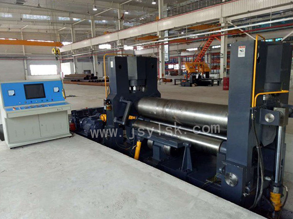 水平下調(diào)式卷板機