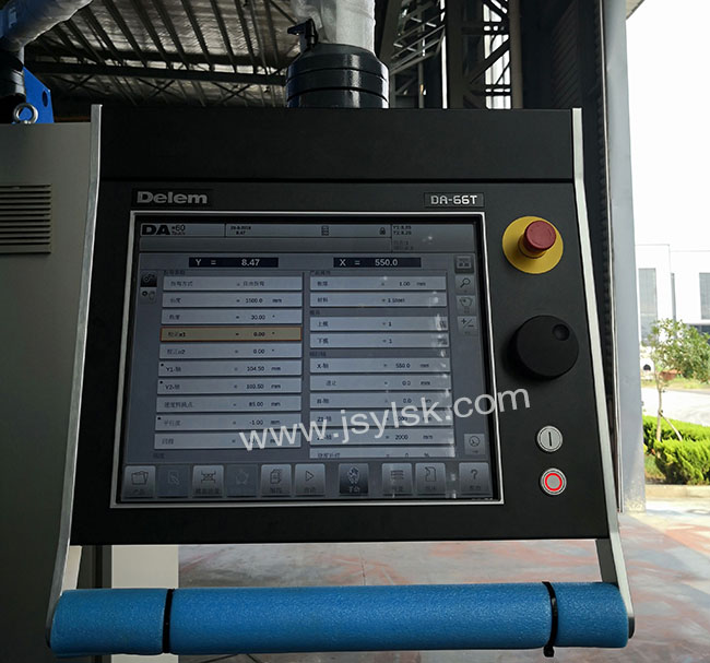 WE67K-125/3200數(shù)控折彎機 DA66T數(shù)控系統(tǒng)，6+1軸